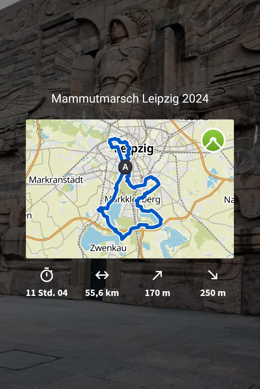 Mammutmarsch Leipzig 2024